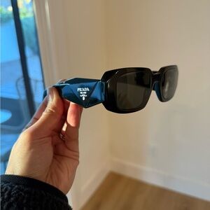 Prada Black and Blue Designer Sunglasses